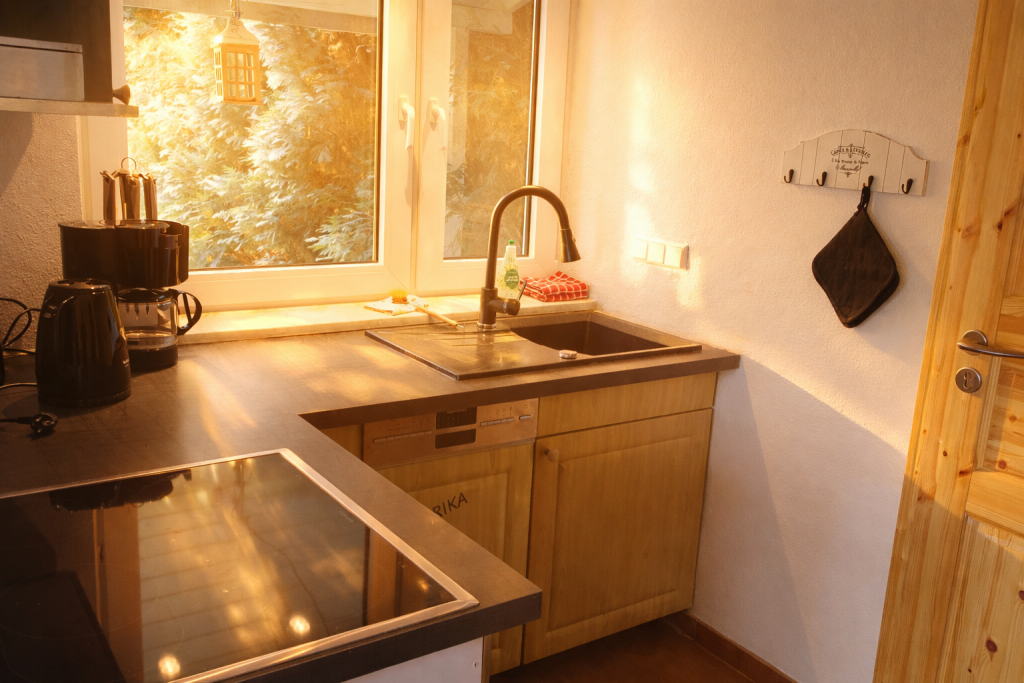 Küche Stiegenstübchen - Ferienwohnung am Weinberg in Dresden