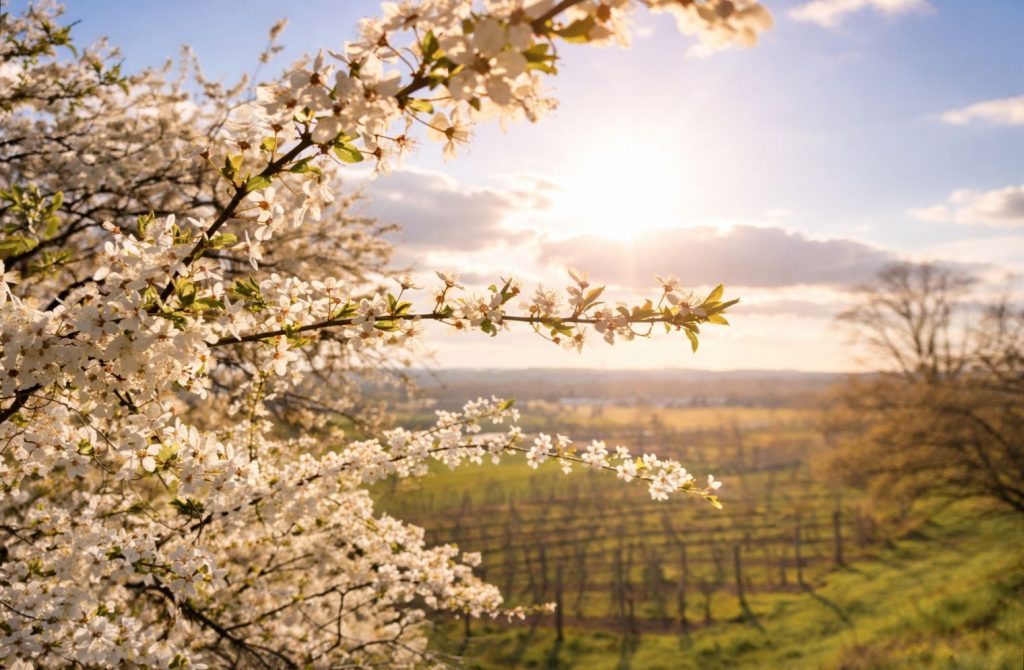 Ausblick Ferienwohnungen am Weinberg