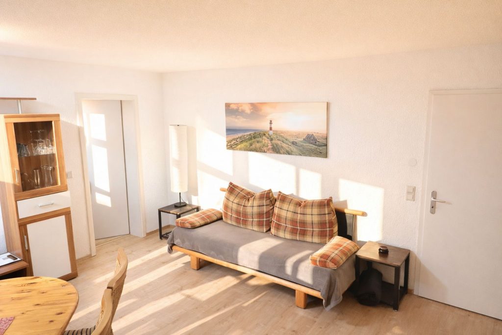 Wohnzimmer - Ferienwohnung am Weinberg in Dresden