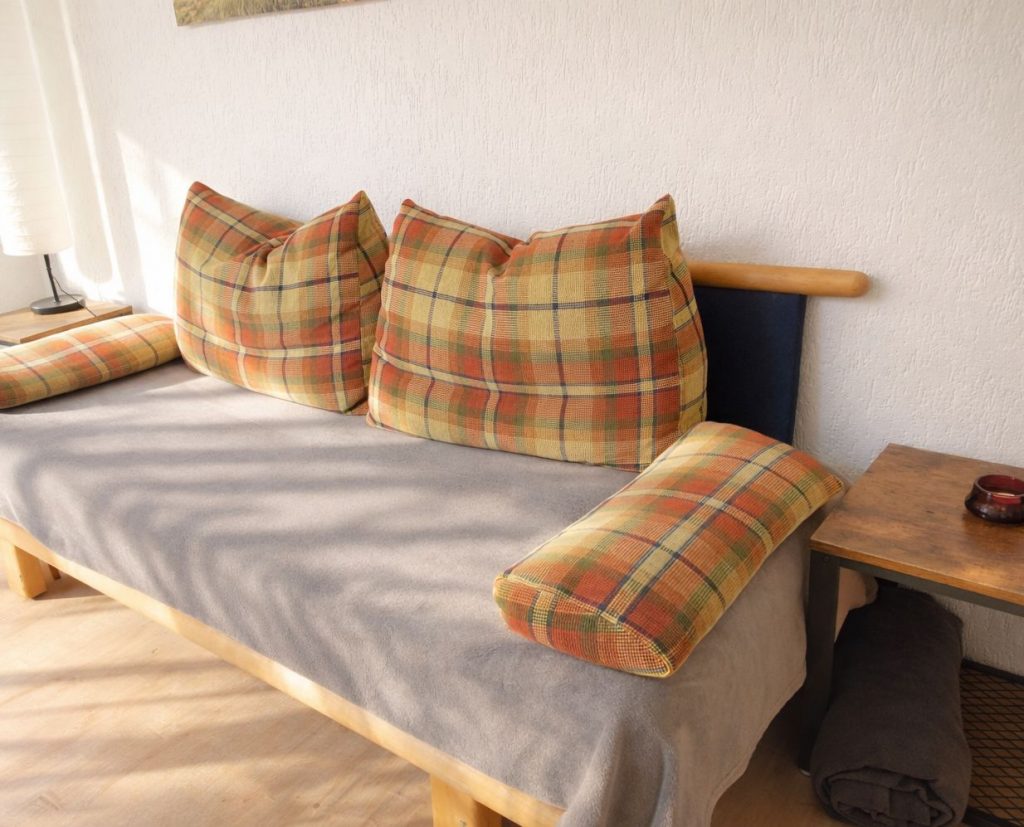 Ausziehbare Couch - Ferienwohnung am Weinberg in Dresden