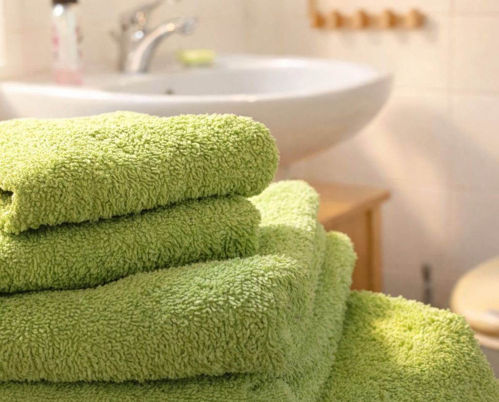 Badezimmer Handtücker - Ferienwohnung am Weinberg in Dresden